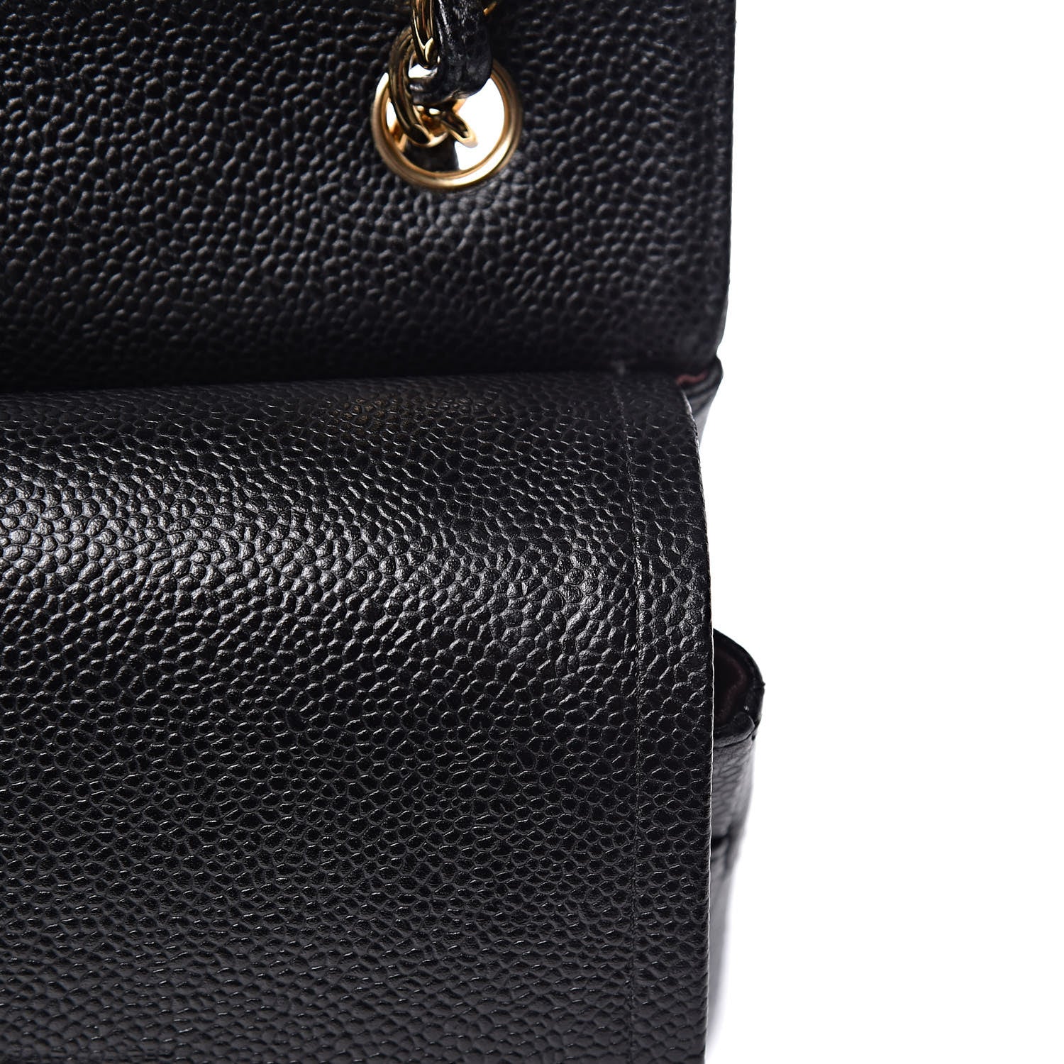 Chanel Caviar Quilted Jumbo Double Flap Black 19 of 24