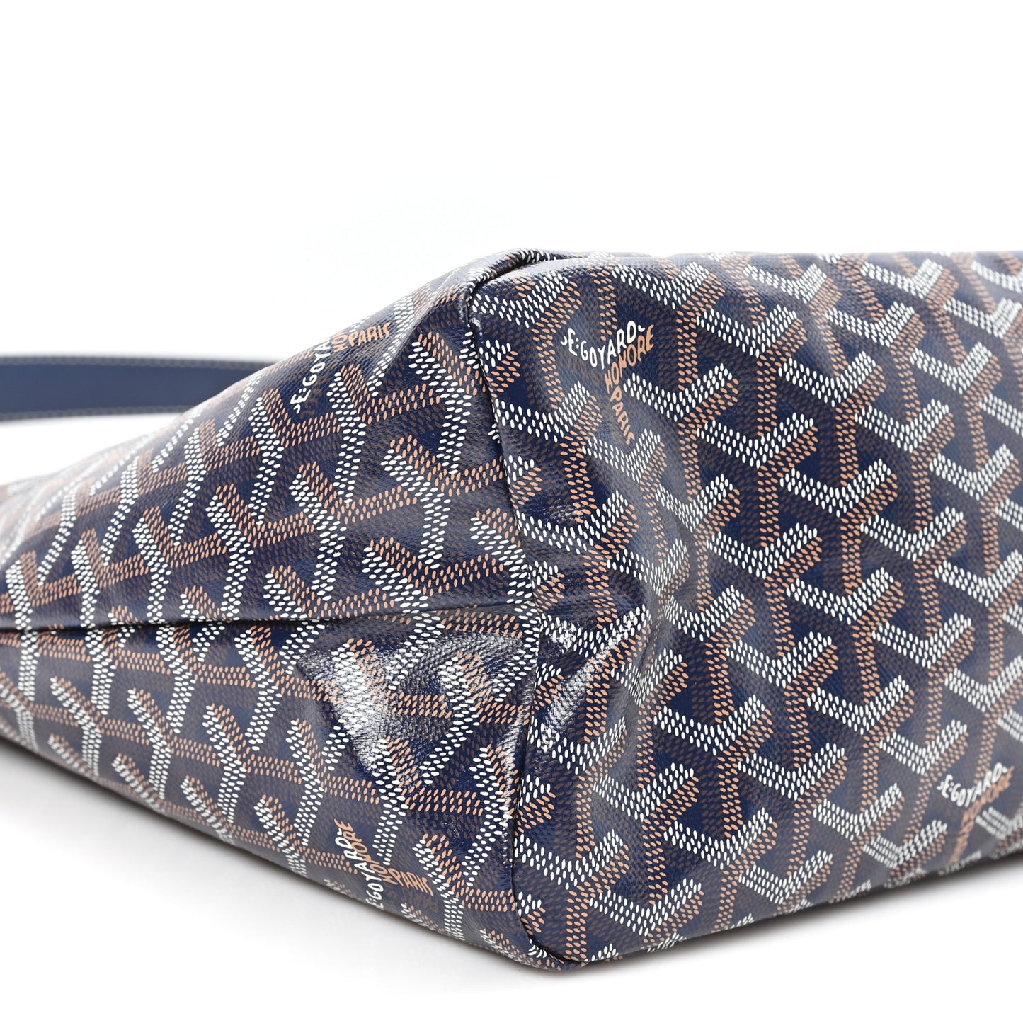 Goyardine Coeur Boheme Hobo Navy Blue