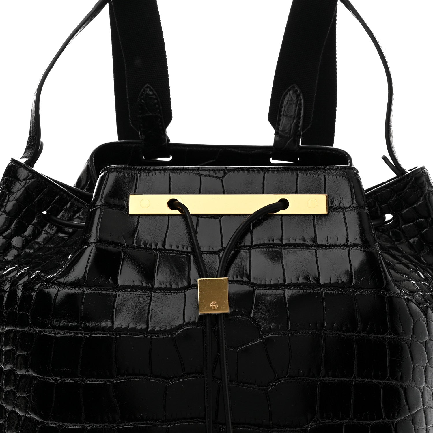 The Row Alligator Backpack Black 6 of 8