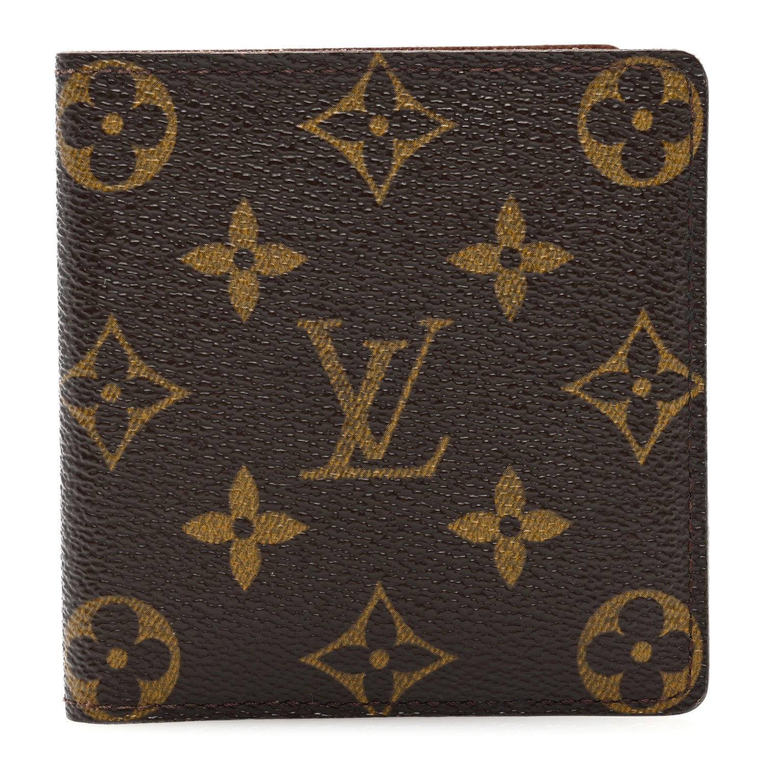 Louis Vuitton Monogram Mens Billfold Wallet 6 Credit Card Slots 1 of 6