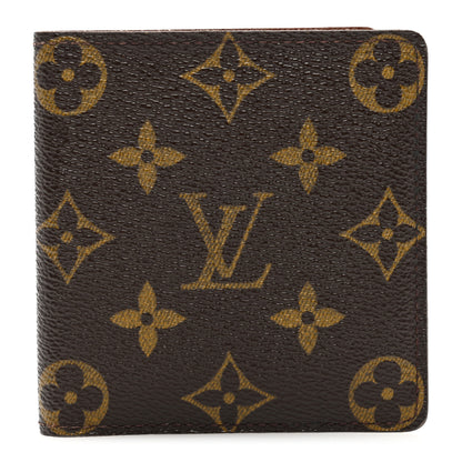 Louis Vuitton Monogram Mens Billfold Wallet 6 Credit Card Slots 1 of 6