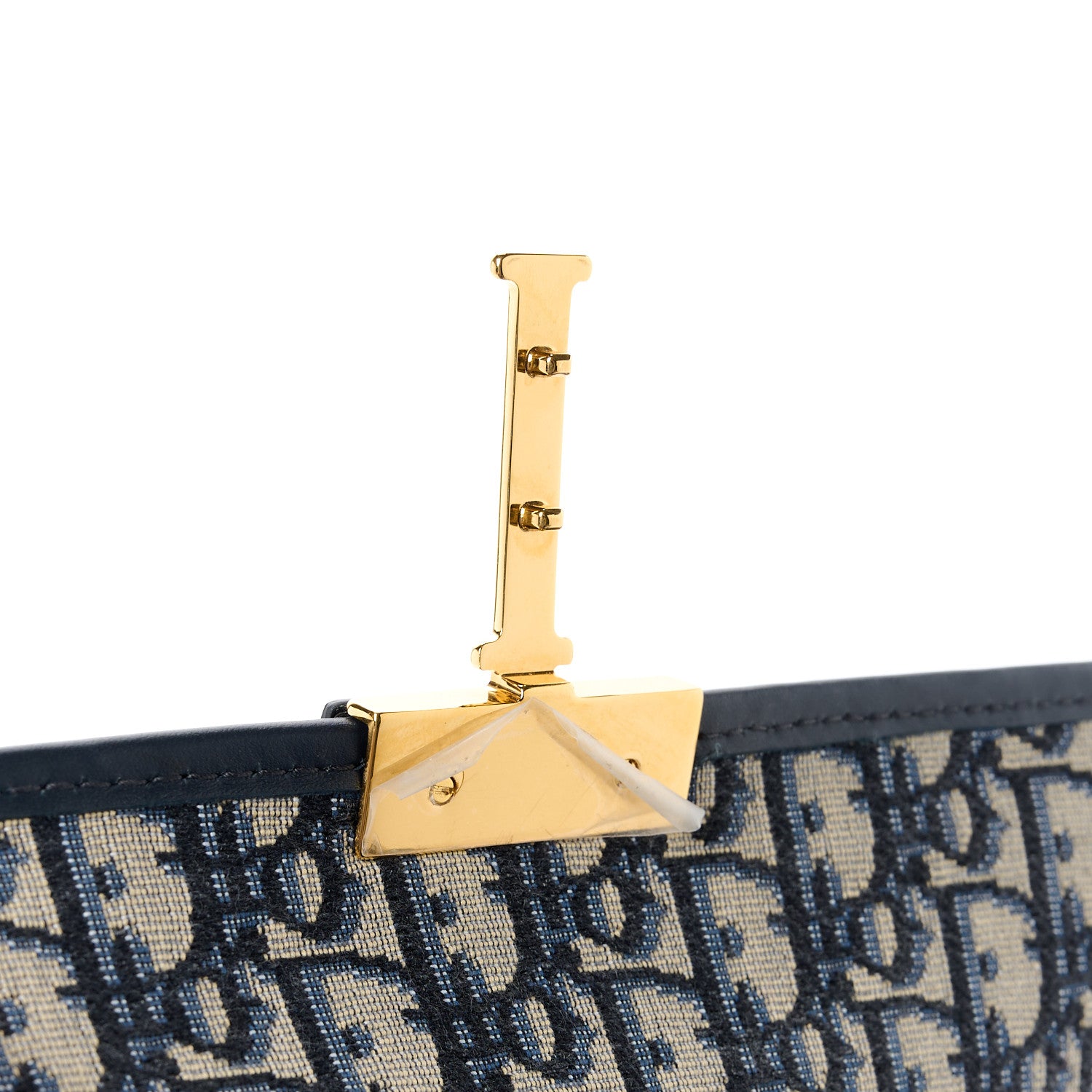 Christian Dior Oblique 30 Montaigne Chain Flap Bag Blue 11 of 13