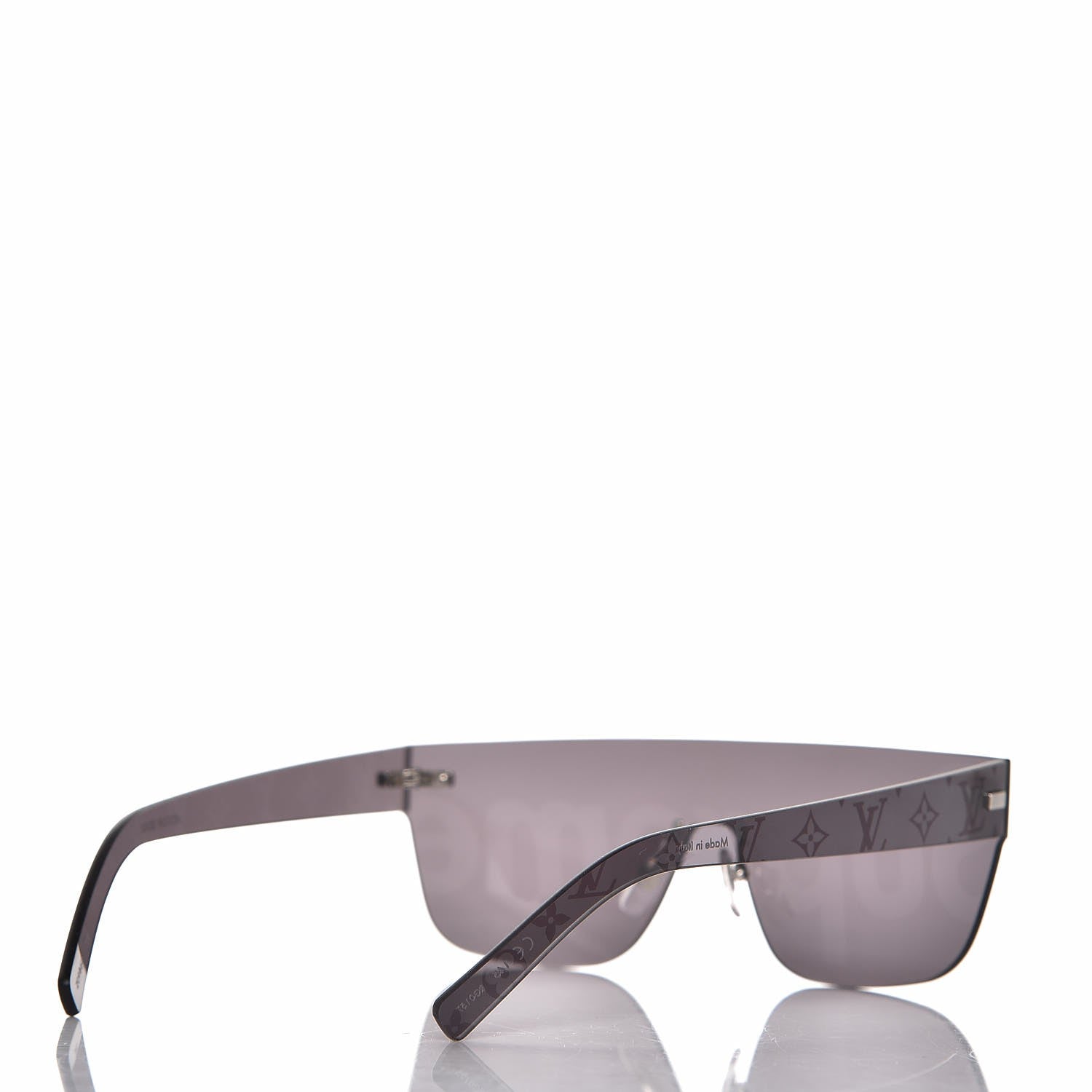 Louis Vuitton X SUPREME City Mask Sunglasses Black 4 of 8