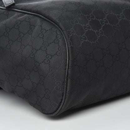 Gucci Nylon Monogram Slim Backpack Black 8 of 9