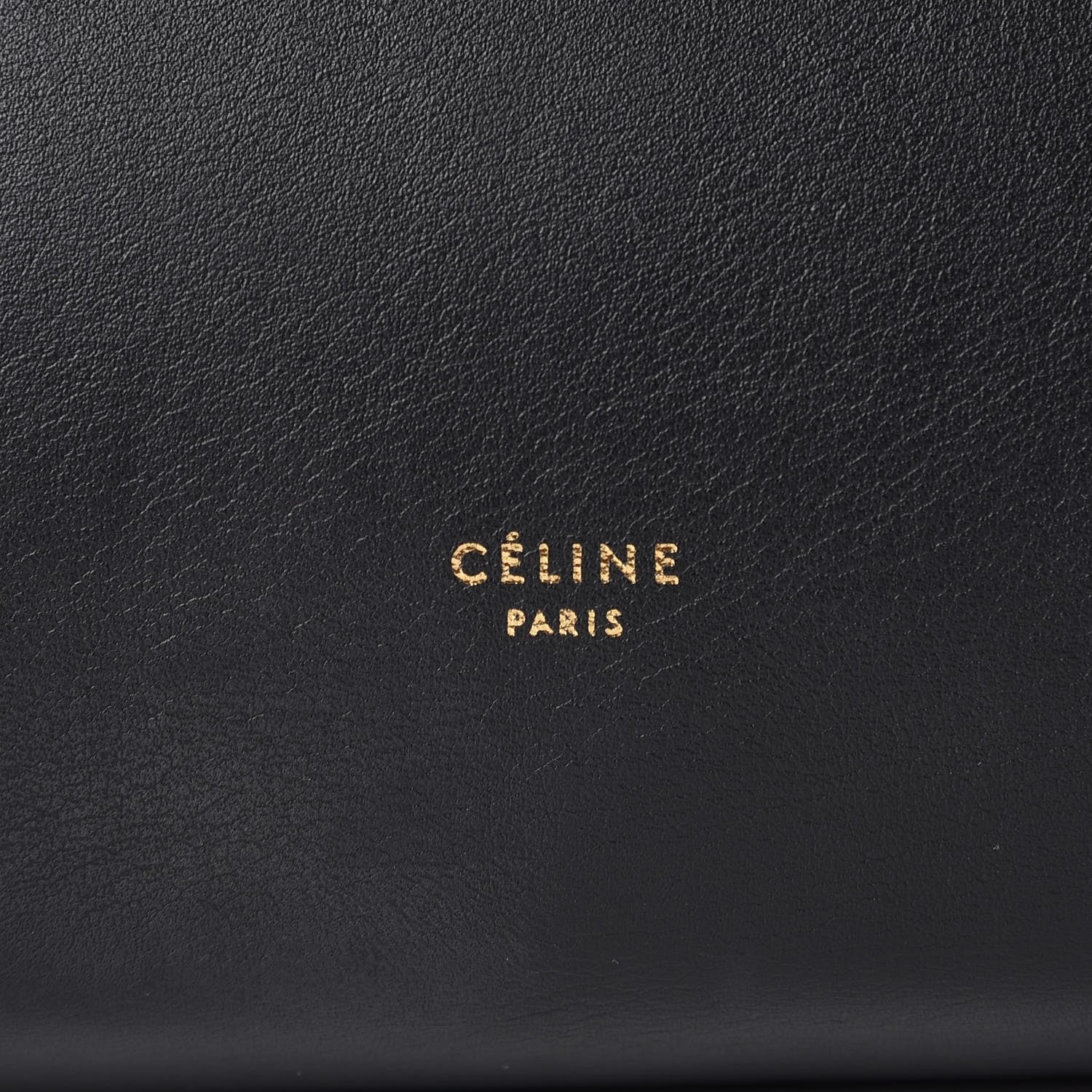 Celine Smooth Calfskin Large Bi-Color Belt Bag Black 8 of 8