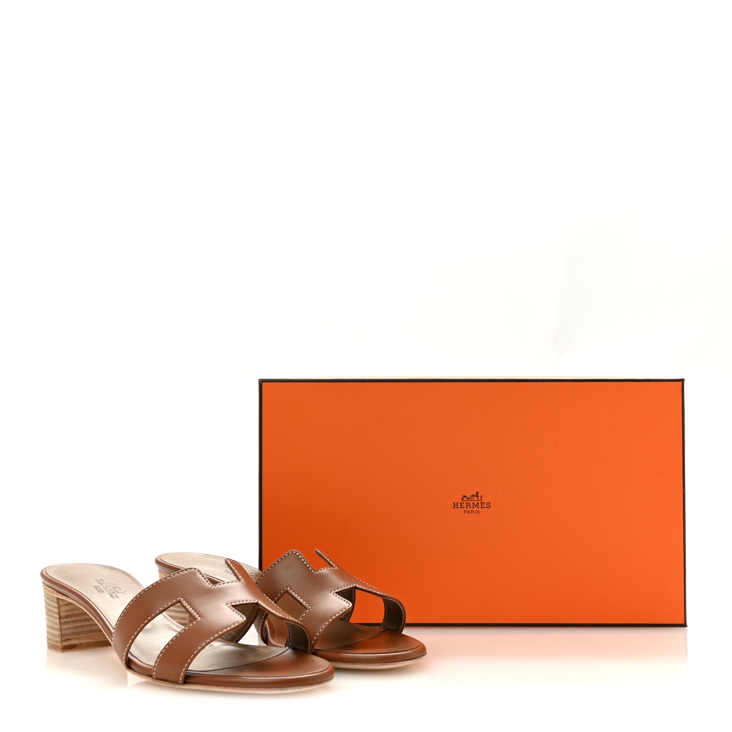 Calfskin Oasis Sandals 36 Gold