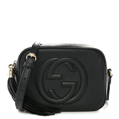 Gucci Pebbled Calfskin Small Soho Disco Bag Black 1 of 13