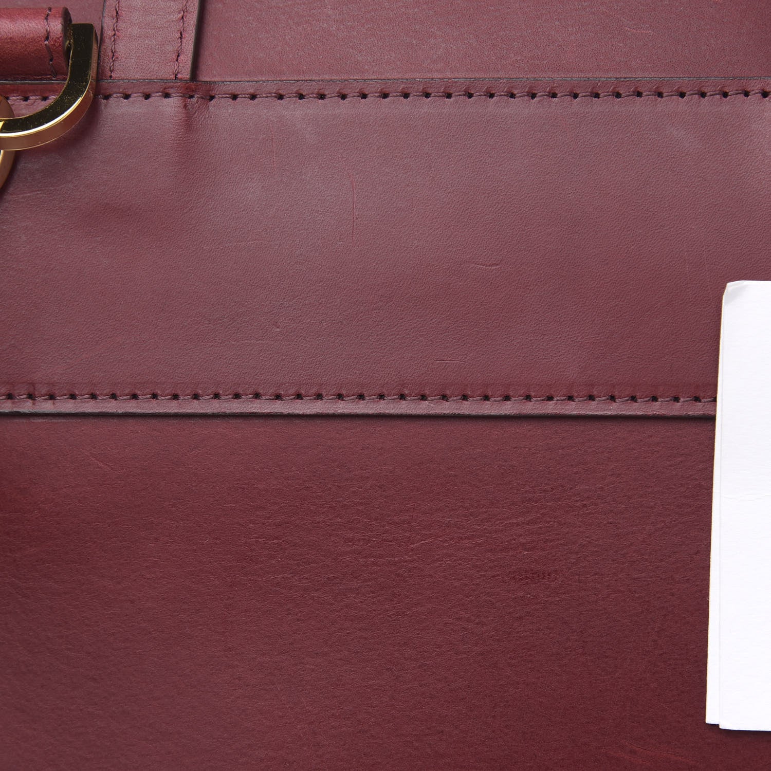 Mansur Gavriel Calfskin Mini Lady Bag Bordo 16 of 17