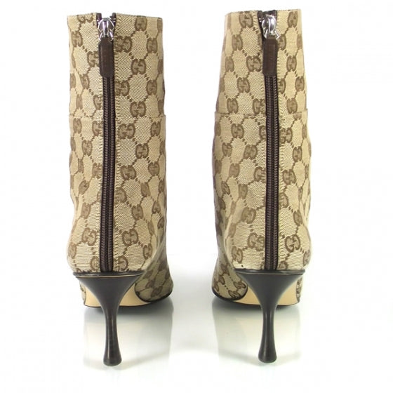 Monogram Short Boots 10.5 Ebony