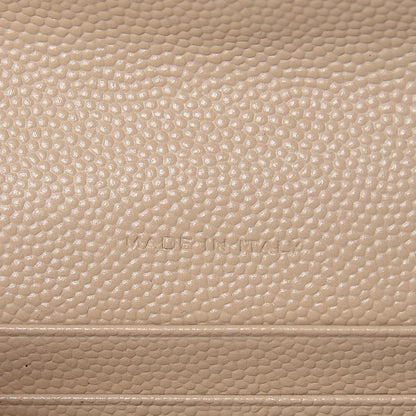 Saint Laurent Grain De Poudre Matelasse Chevron Small Monogram Envelope Wallet Nude Powder 7 of 9