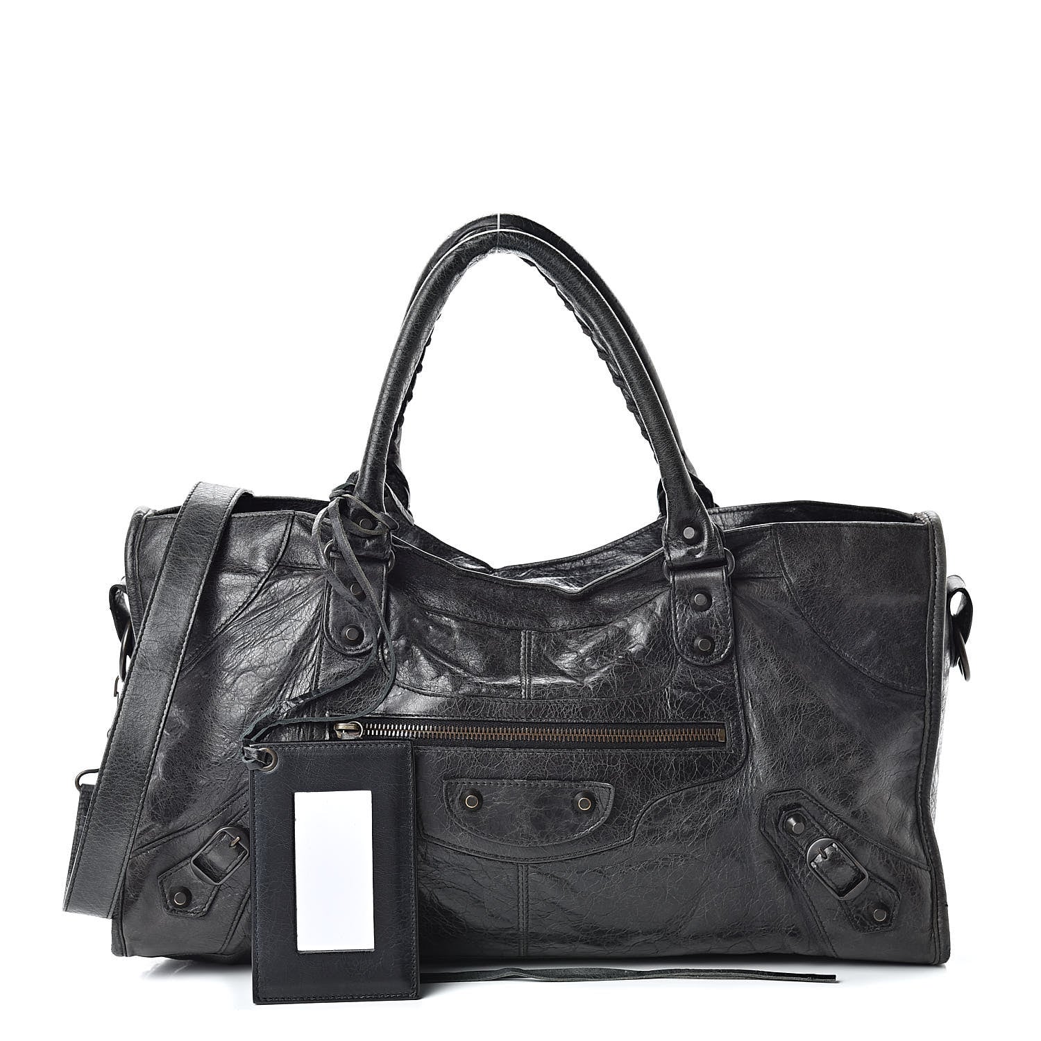 Balenciaga Agneau Classic Hardware Part Time Black 1 of 16