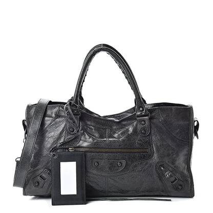 Balenciaga Agneau Classic Hardware Part Time Black 1 of 16