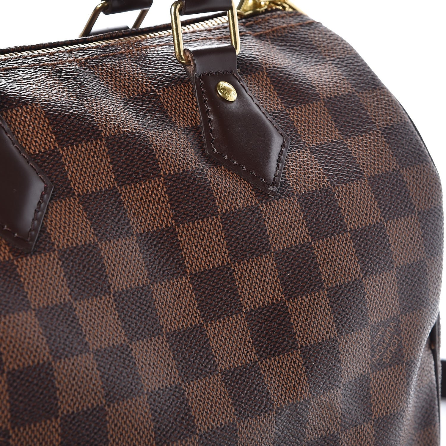 Louis Vuitton Damier Ebene Speedy Bandouliere 25 9 of 10