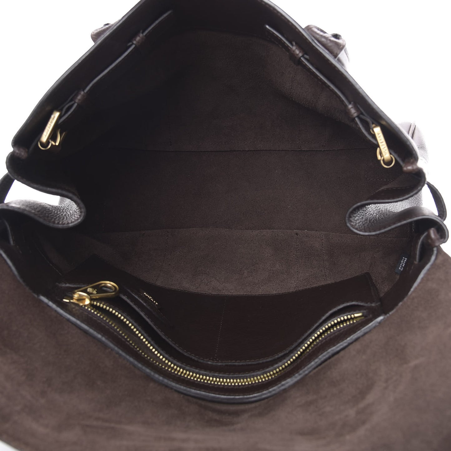 Classic Grain Calfskin Bayswater Chocolate