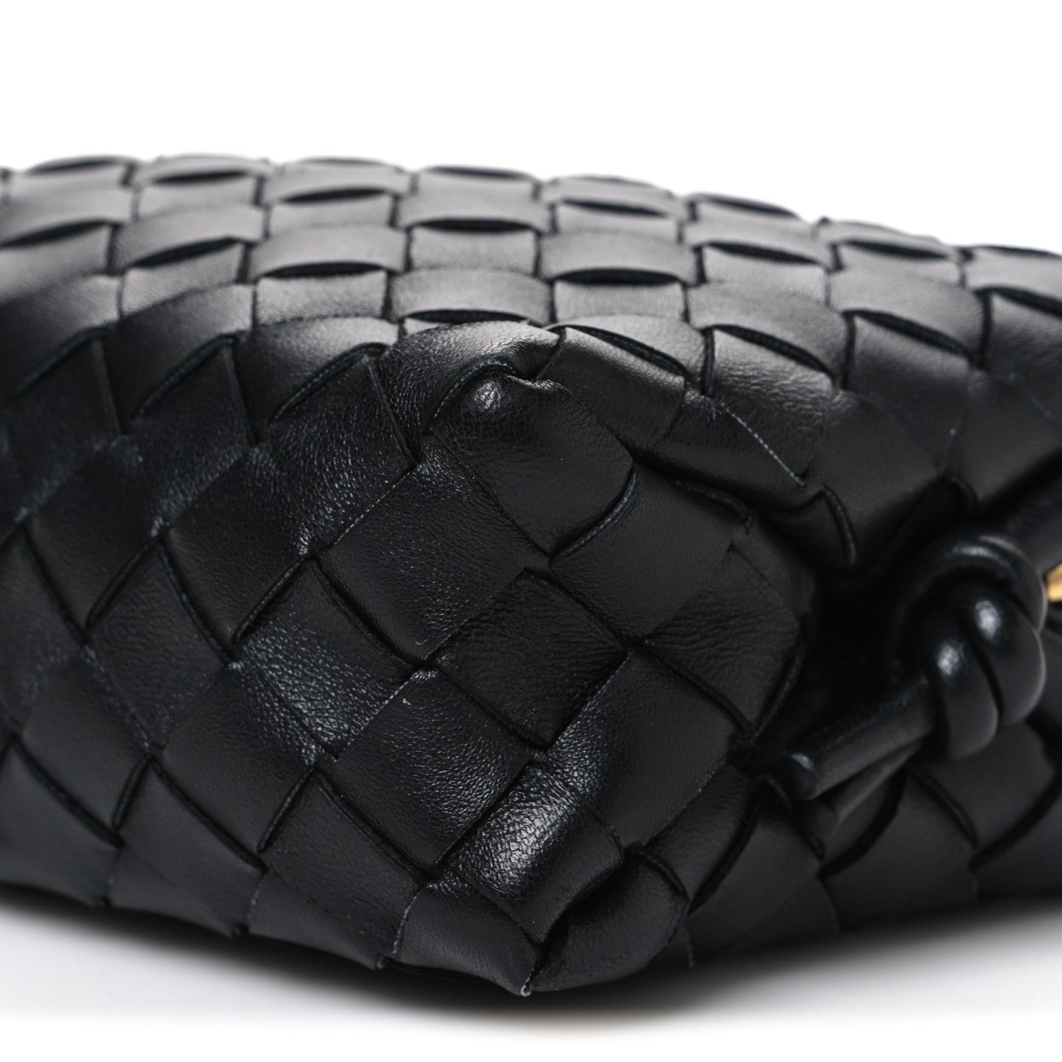 Bottega Veneta Nappa Intrecciato Mini Loop Camera Bag Black 9 of 9
