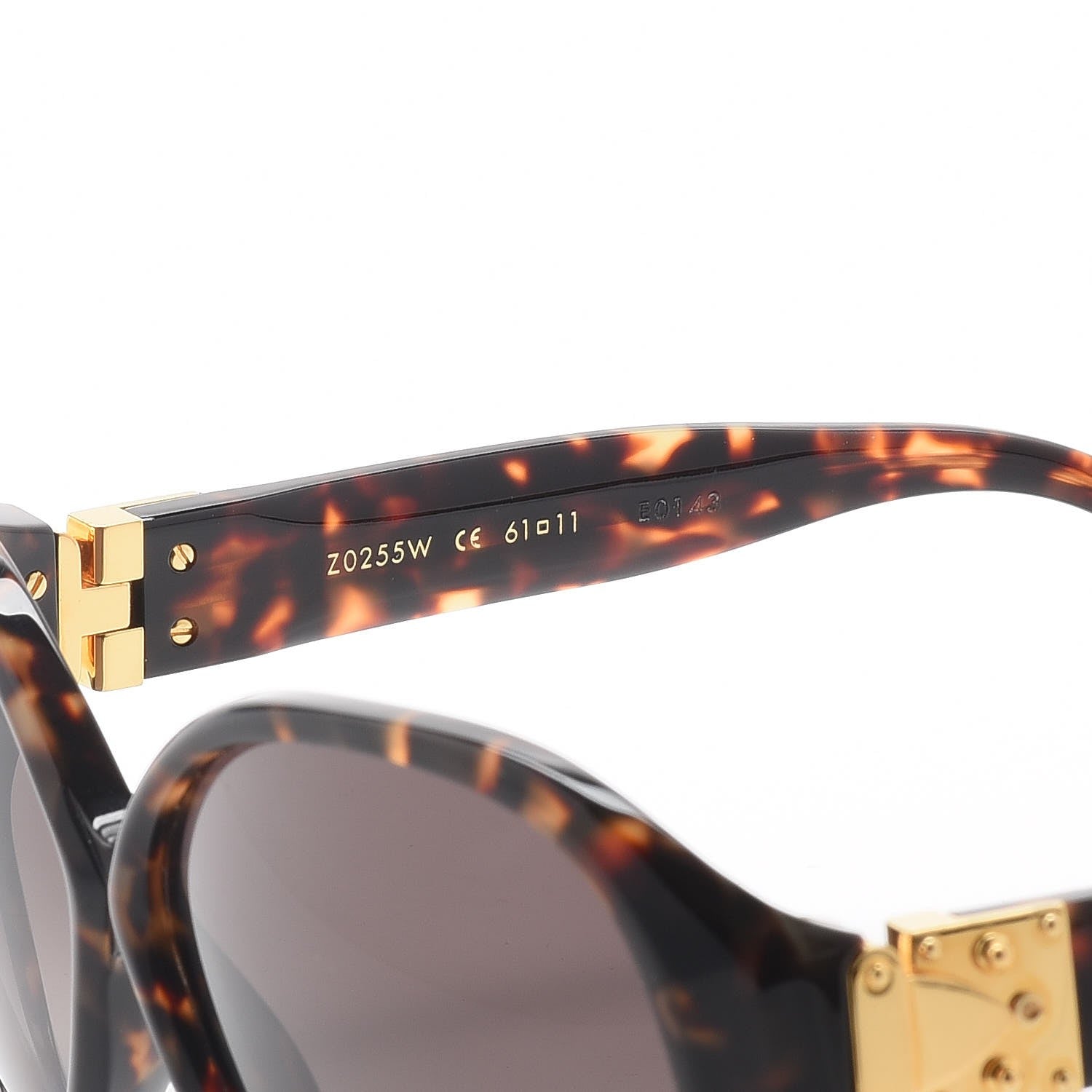 Louis Vuitton Oversized Soupcon Sunglasses Z0255W Dark Tortoise 5 of 9