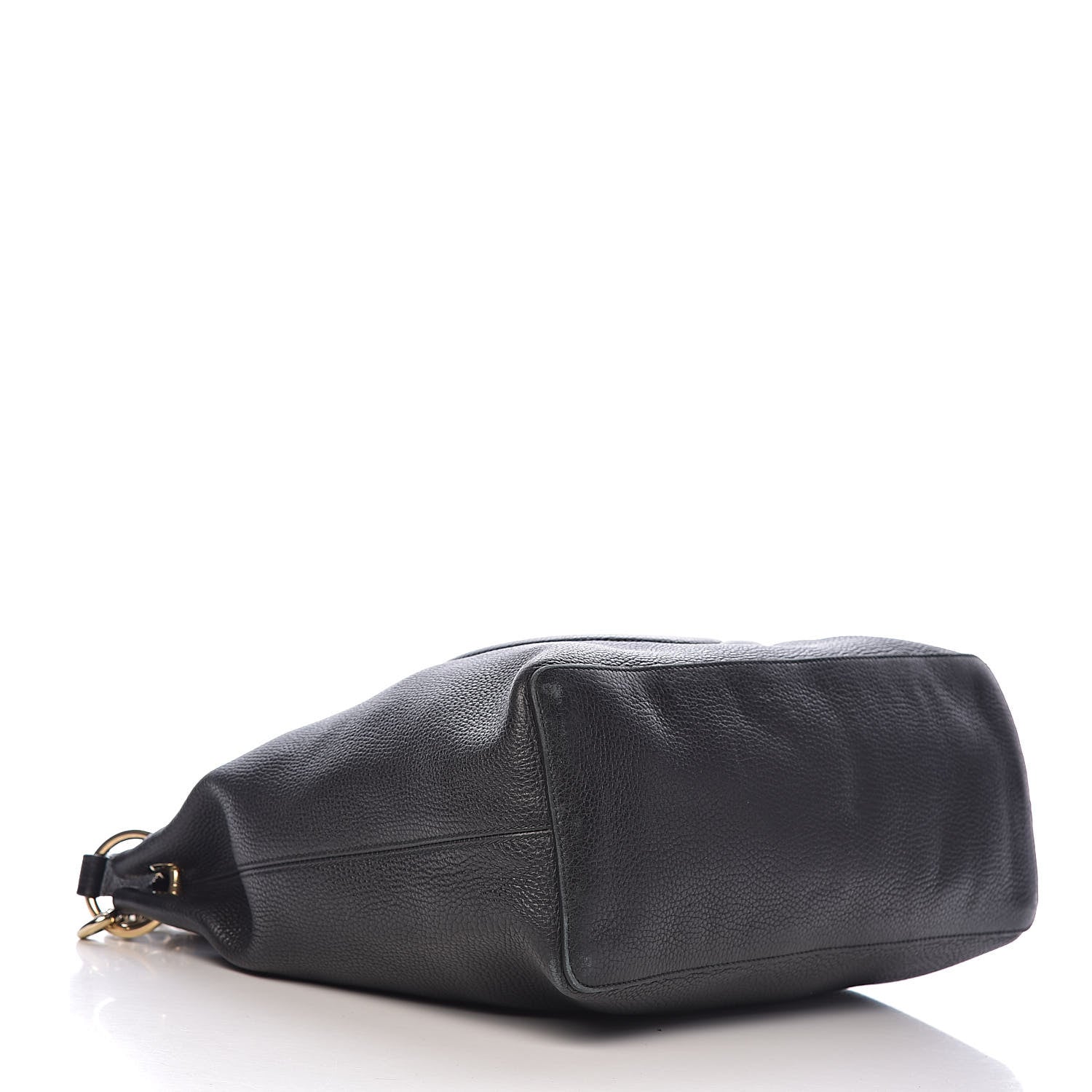 Gucci Pebbled Calfskin Large Soho Hobo Black 4 of 12