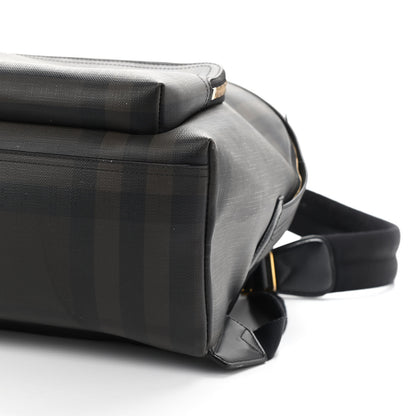 Burberry Smoked Check Backpack Black Brown 7 of 17