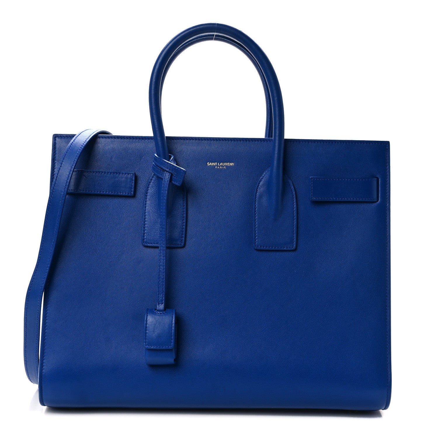 Saint Laurent Calfskin Small Sac De Jour Royal Blue 1 of 13