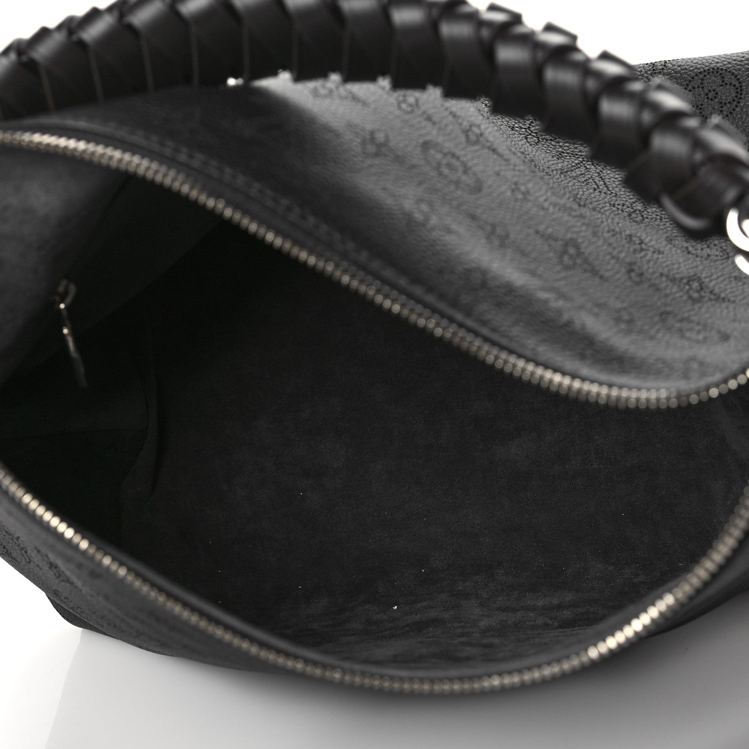 Louis Vuitton Mahina Beaubourg Hobo MM Black 5 of 9