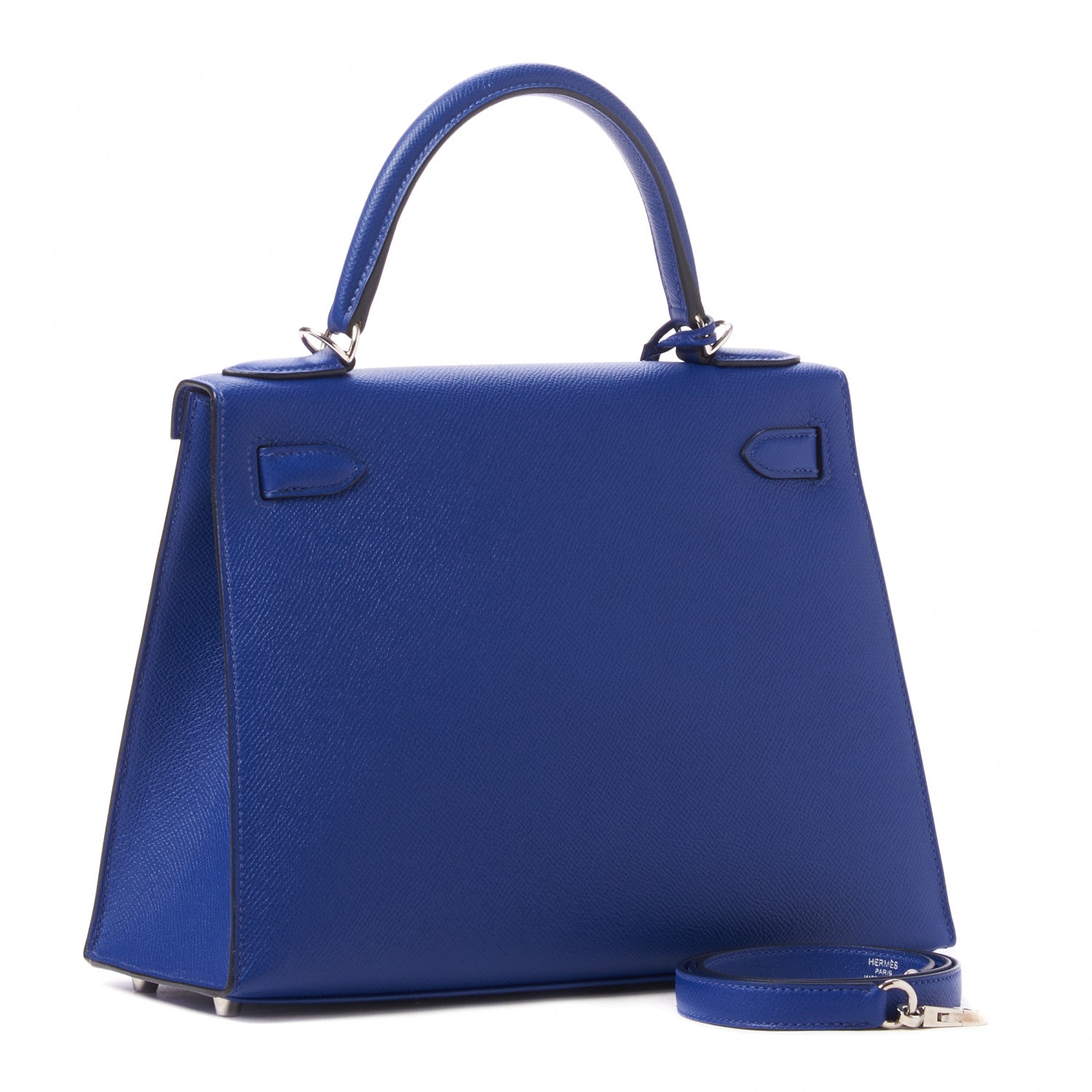 Hermes Epsom Kelly Sellier 28 Bleu Electrique 2 of 32