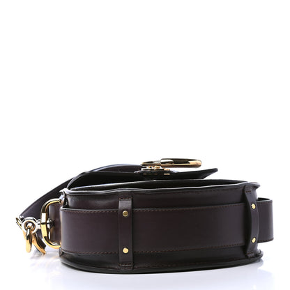 Chloe Calfskin Small Tess Bag Black Raisin 3 of 4