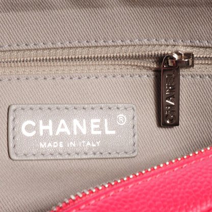 Chanel Caviar Quilted Medium Easy Flap Coral 6 of 8