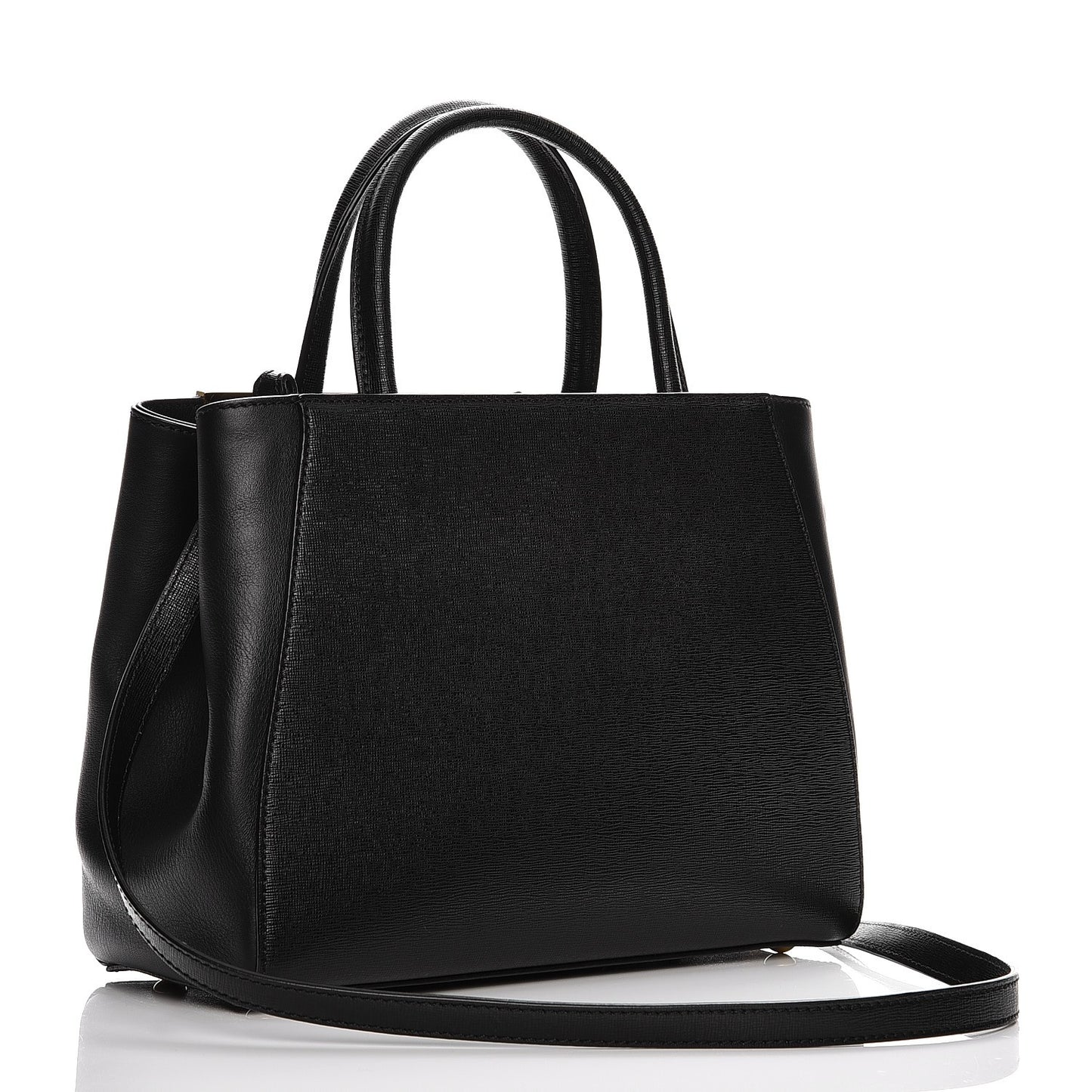Vitello Elite Petite 2Jours Tote Black