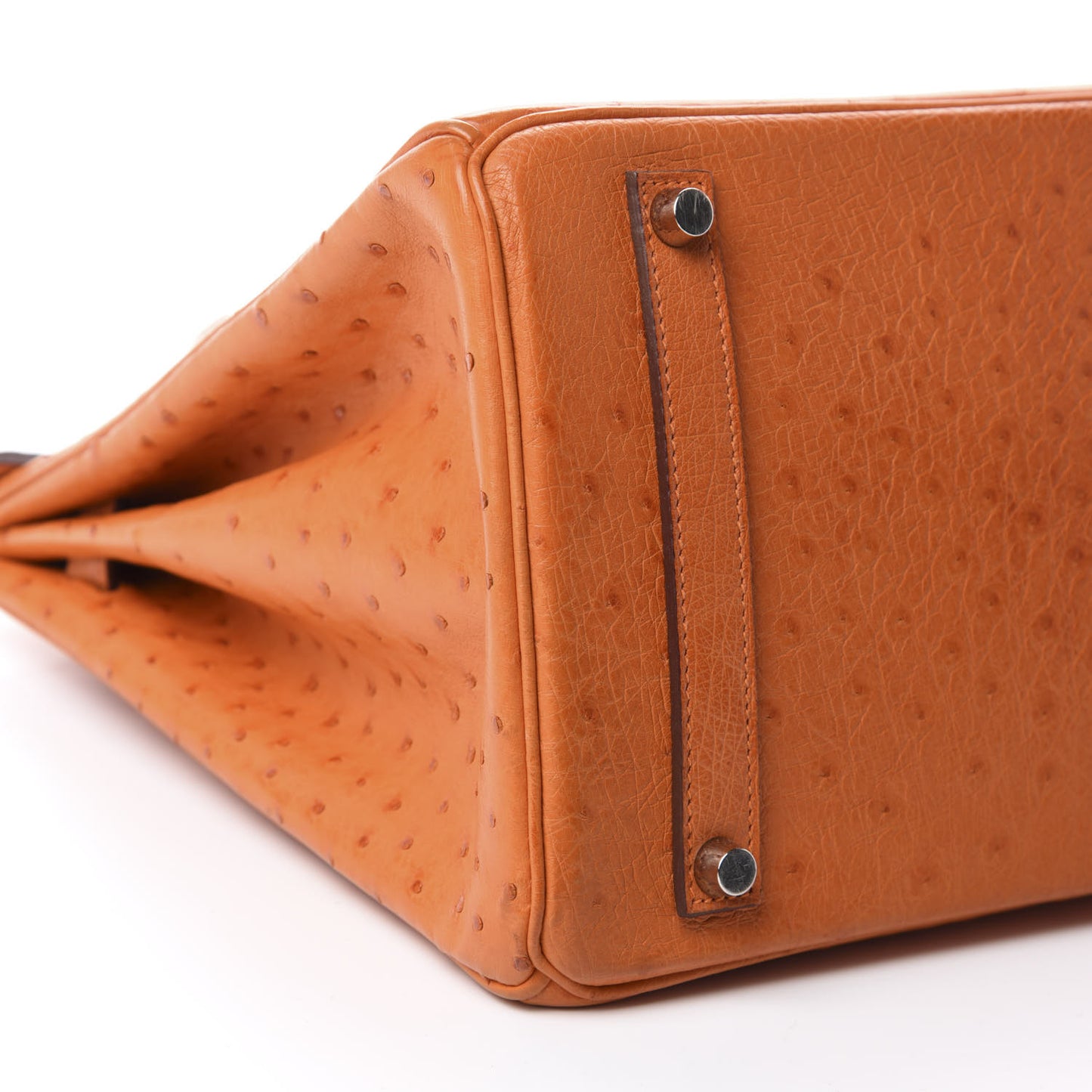 Ostrich Birkin 35 Orange