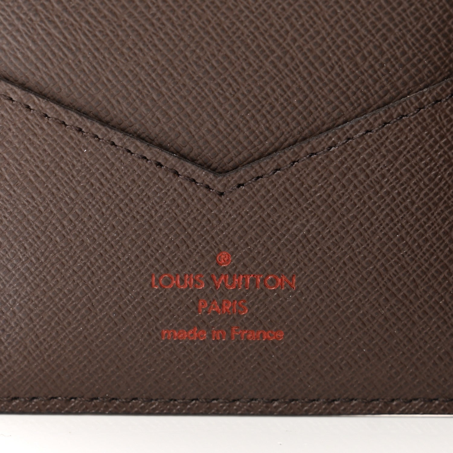 Louis Vuitton Damier Ebene Passport Cover 6 of 6