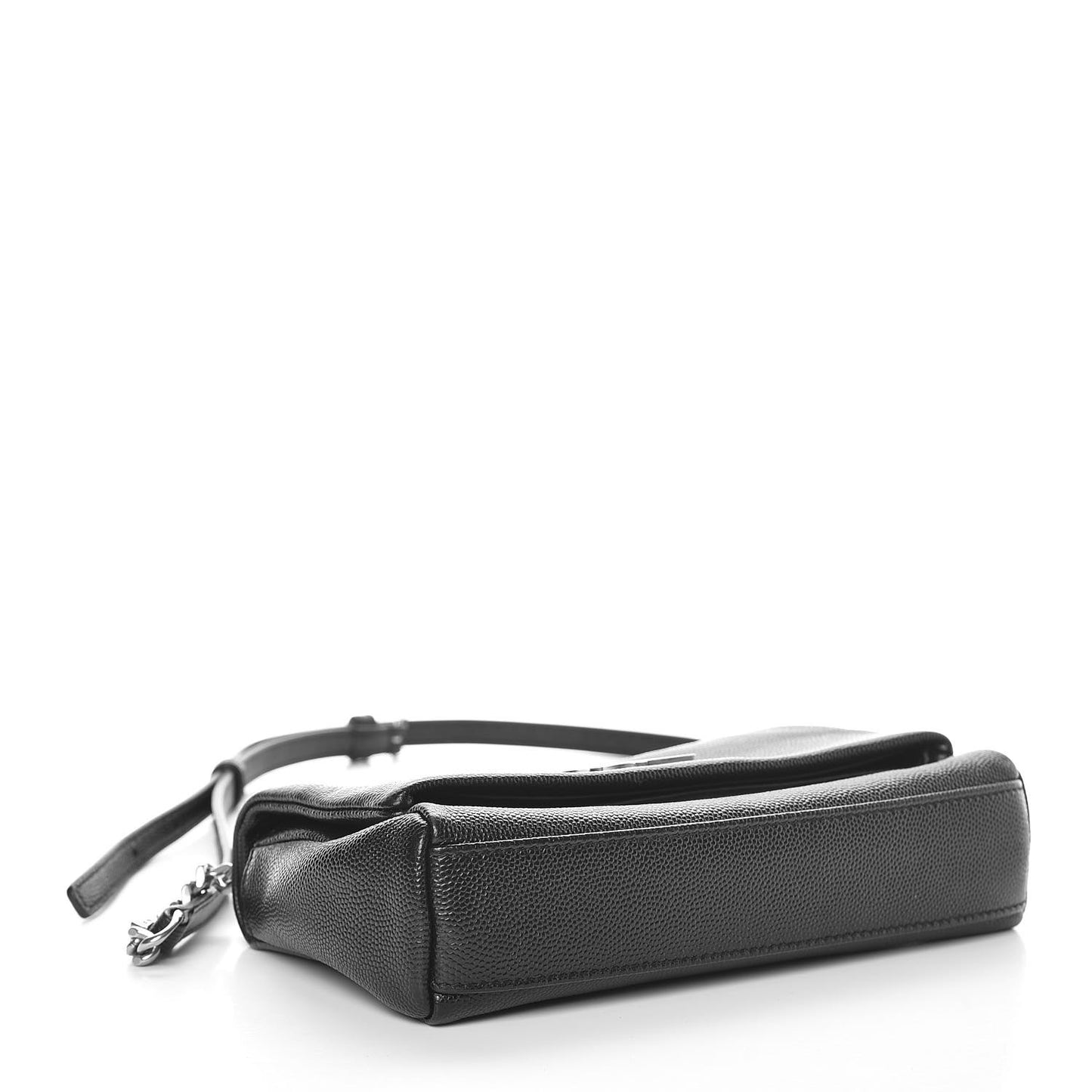 Grain De Poudre Toy West Hollywood Monogram Fold-Over Bag Black