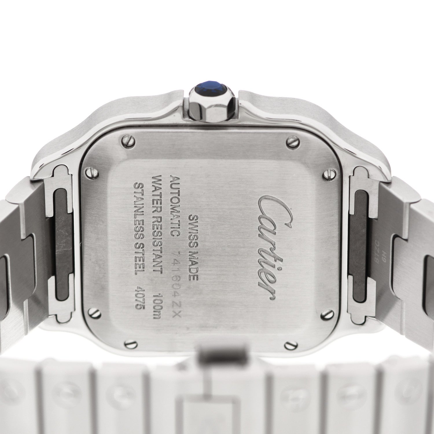 Cartier Stainless Steel 35mm Santos de Cartier Automatic Watch 4 of 5