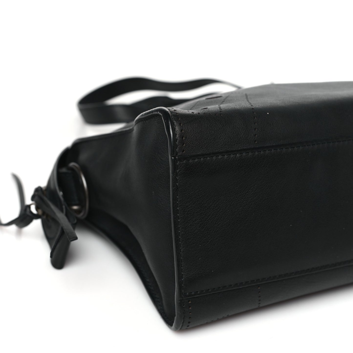 Veau Soyeux Perforated Blackout Hardware S City Black