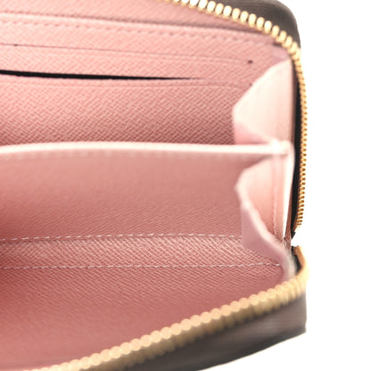 Louis Vuitton Damier Ebene Zippy Coin Purse Rose Ballerine 5 of 7