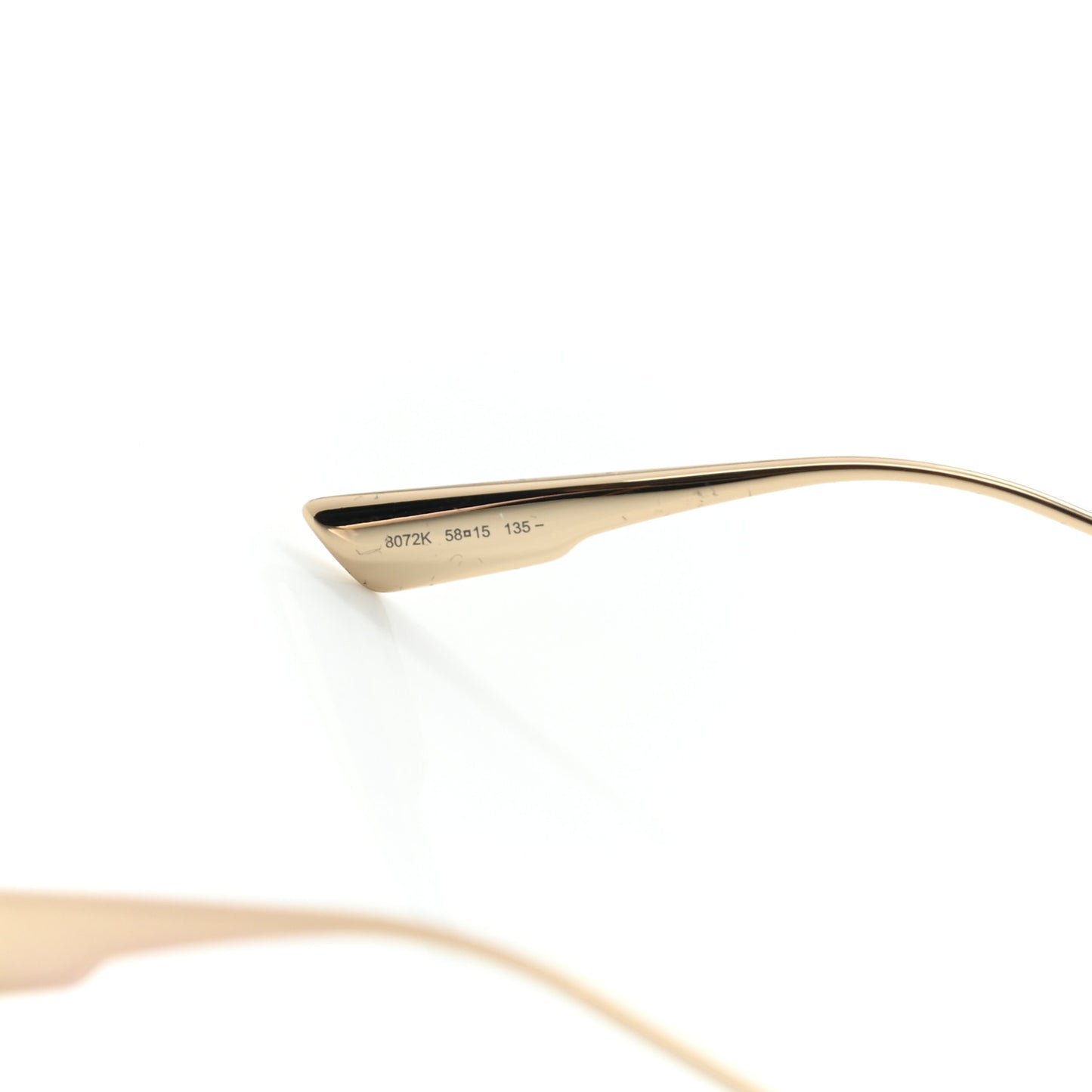 Acetate Square 30 Montaigne Sunglasses Black Gold