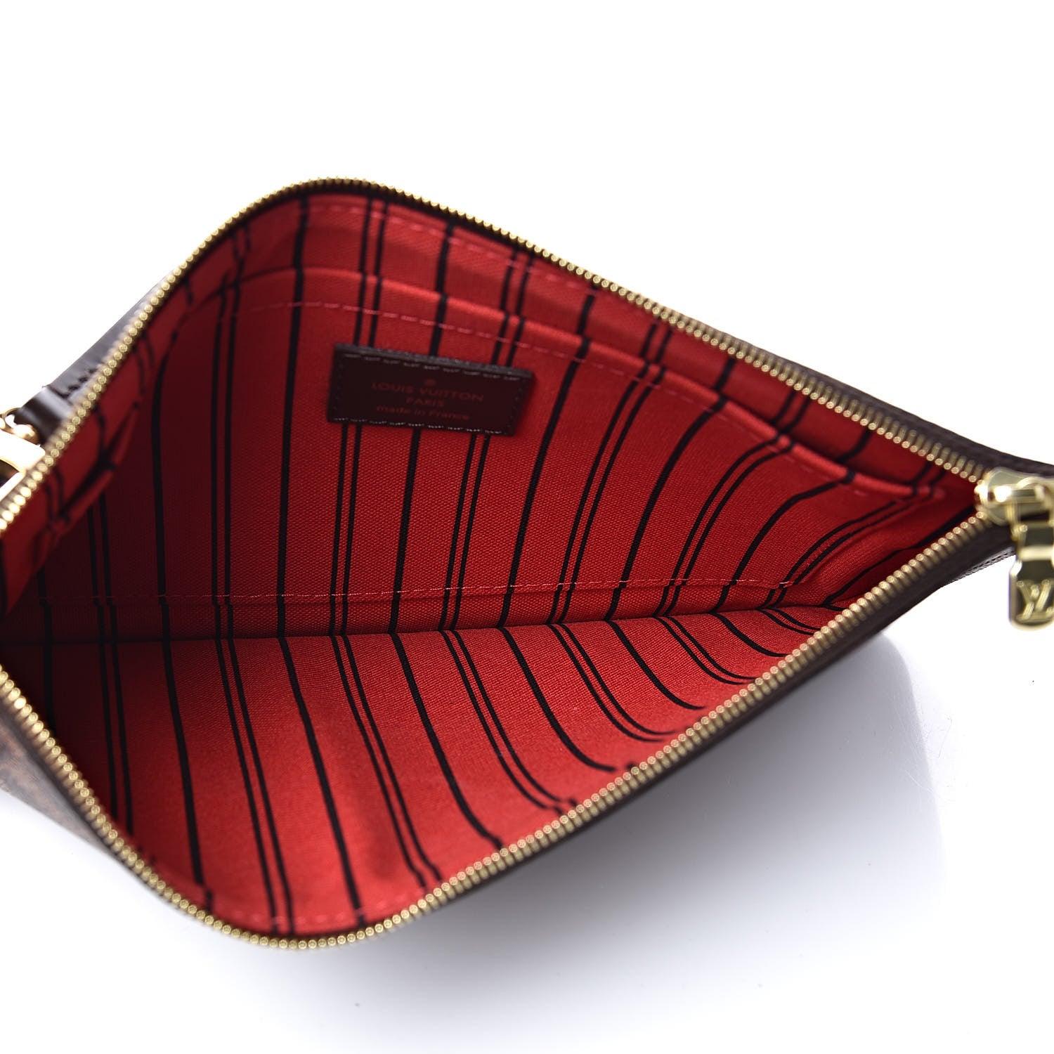 Louis Vuitton Damier Ebene Neverfull MM GM Pochette 5 of 10