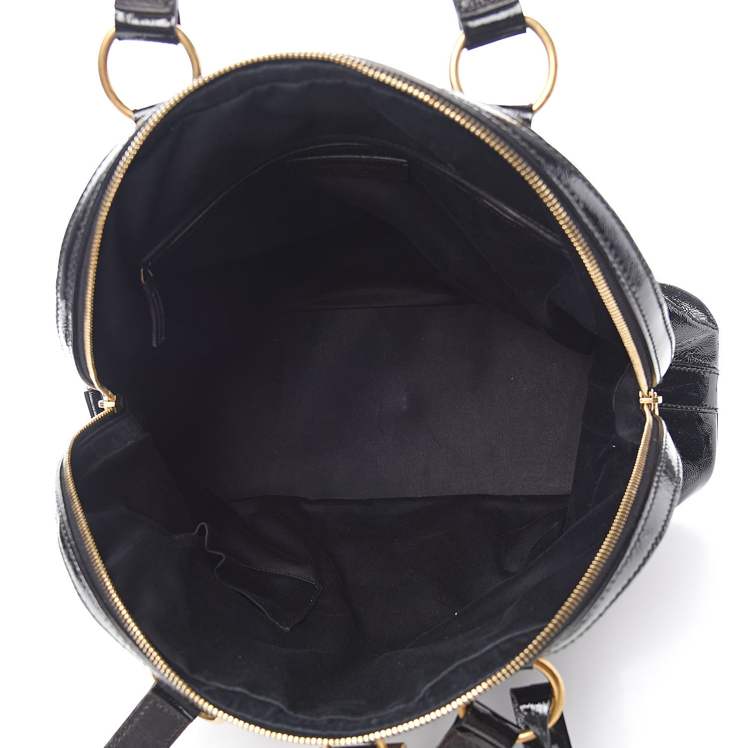 Saint Laurent Patent Oversized Muse Black 5 of 10