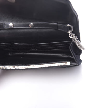 Balenciaga Velvet Crystal I Love Paris BB Wallet On Chain Black 5 of 16