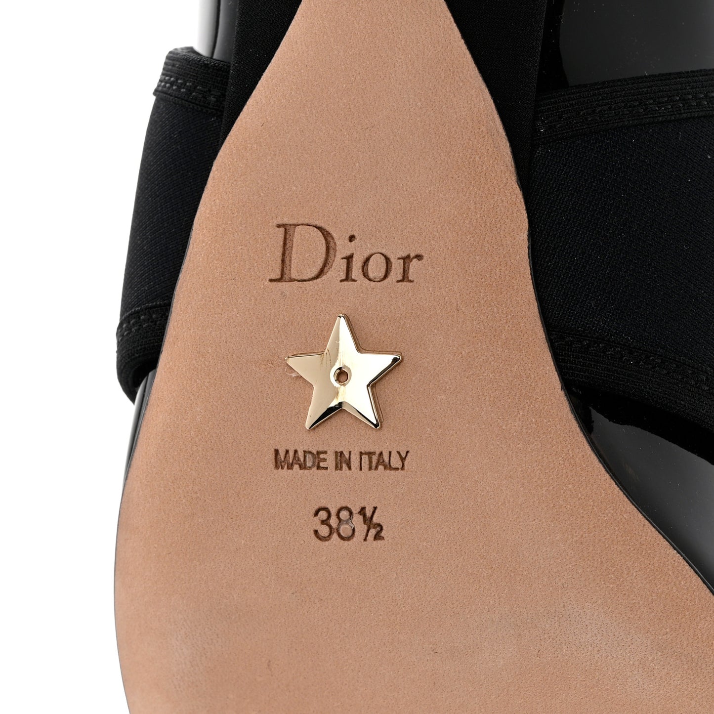 Patent Dior 62-22 Pumps 38.5 Black