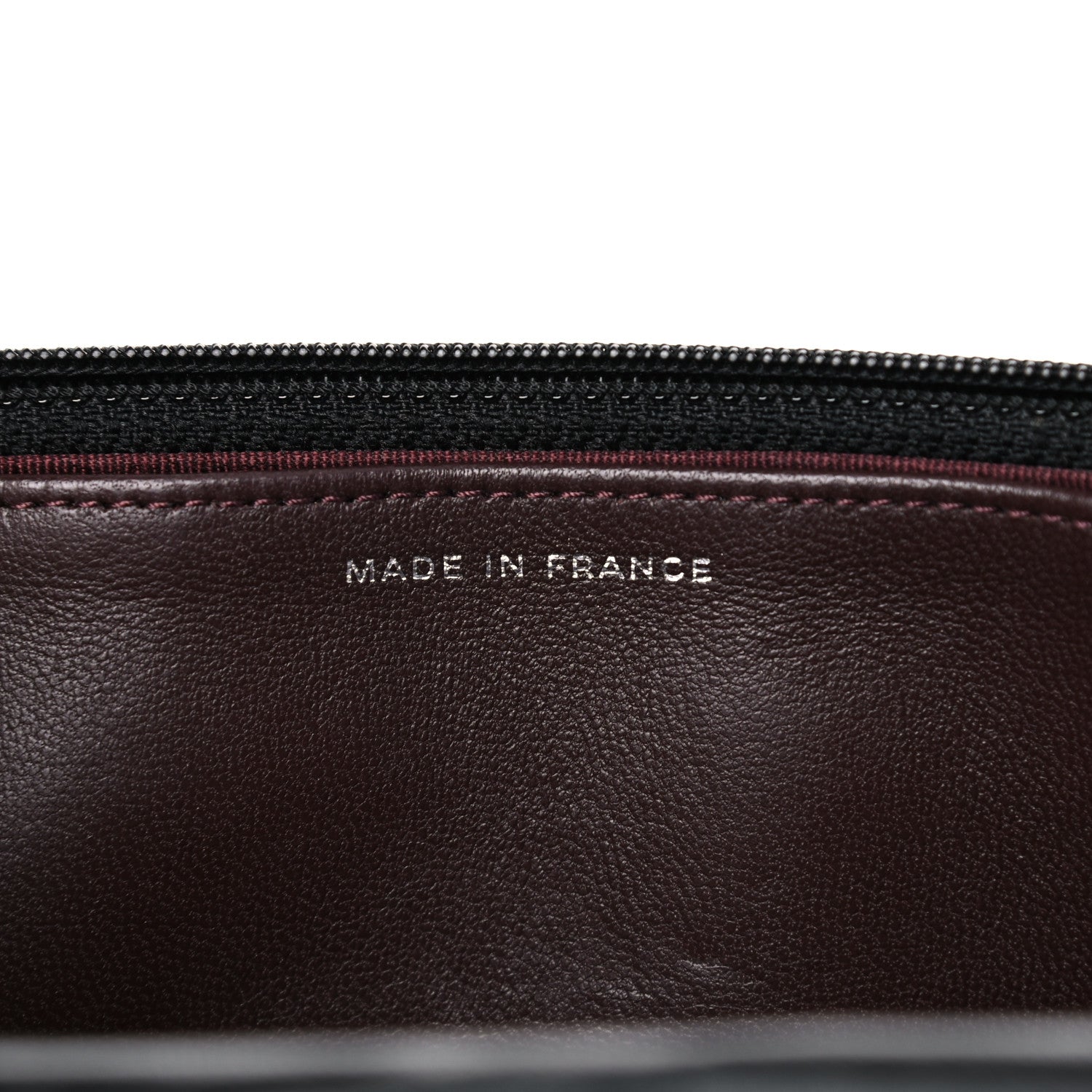 Chanel Lambskin Quilted Wallet On Chain WOC Black 7 of 15