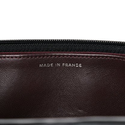 Chanel Lambskin Quilted Wallet On Chain WOC Black 7 of 15