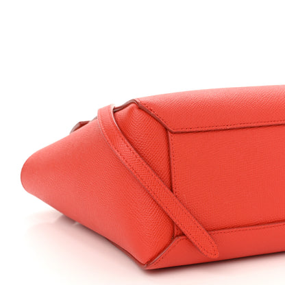 Celine Grained Calfskin Nano Belt Bag Carnelian 8 of 9