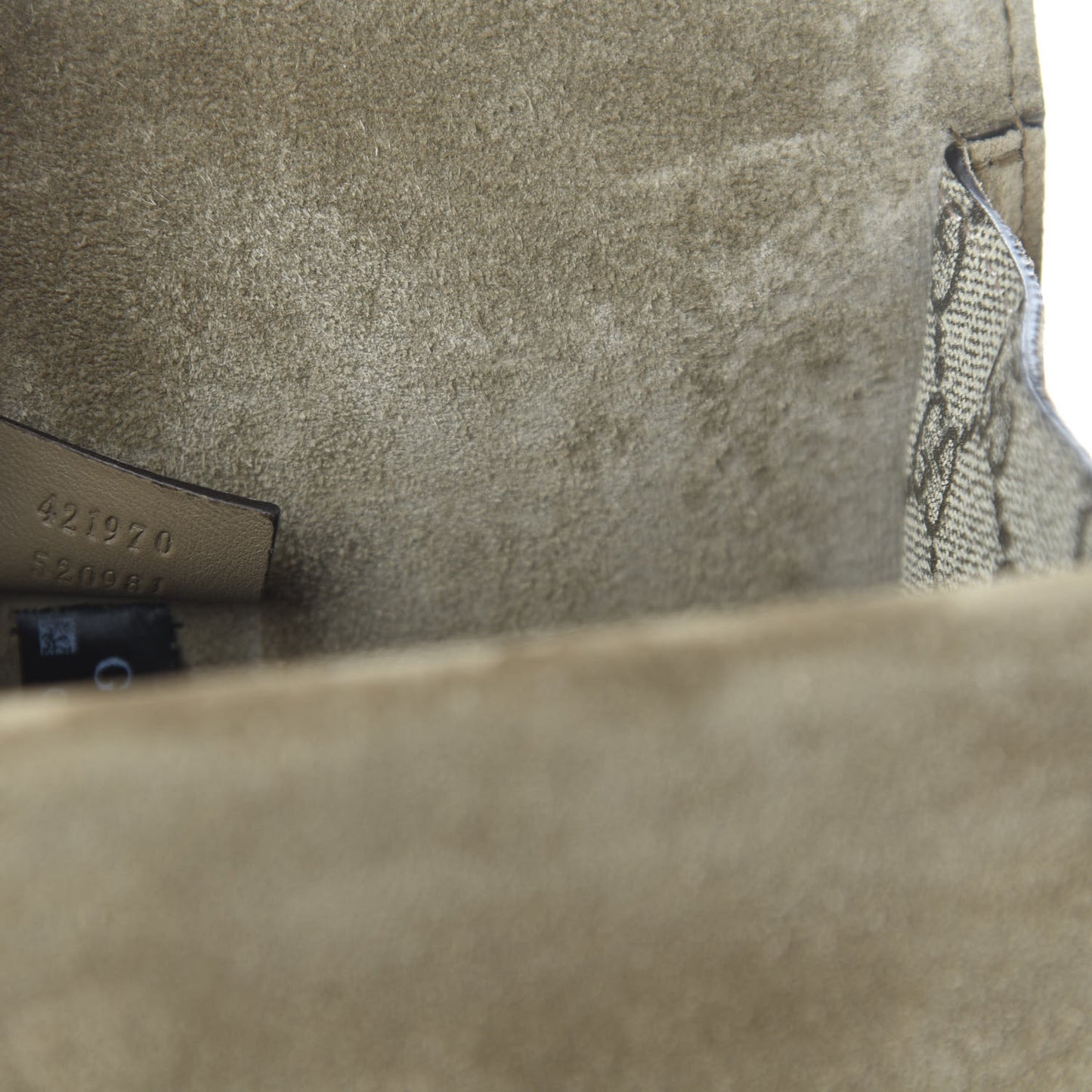 GG Supreme Monogram Mini Dionysus Shoulder Bag Taupe