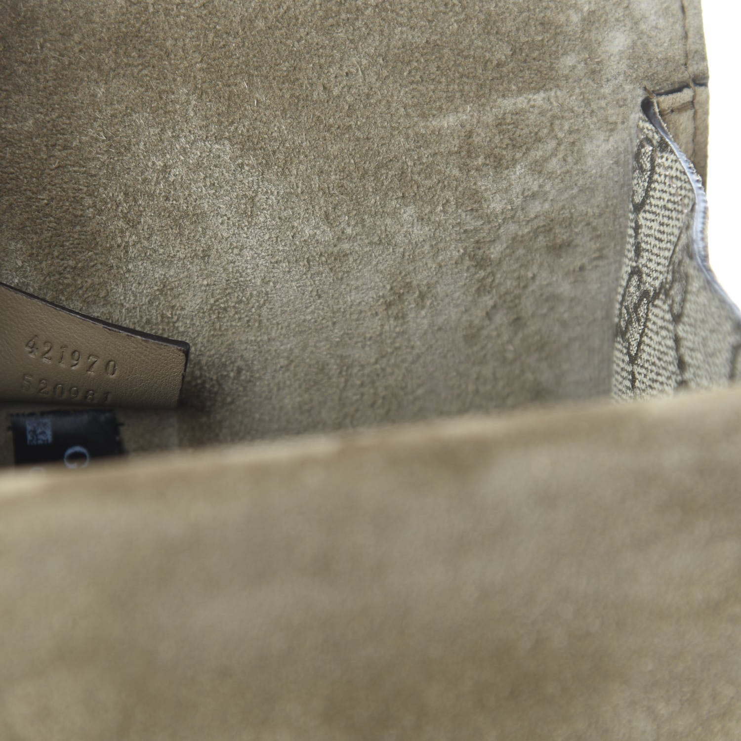 Gucci GG Supreme Monogram Mini Dionysus Shoulder Bag Taupe 9 of 10