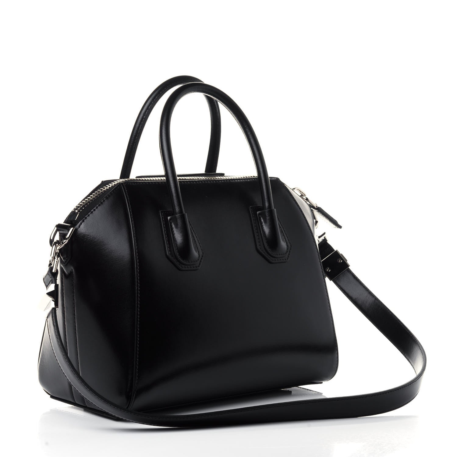 Givenchy Shiny Lord Calfskin Small Antigona Black 2 of 5