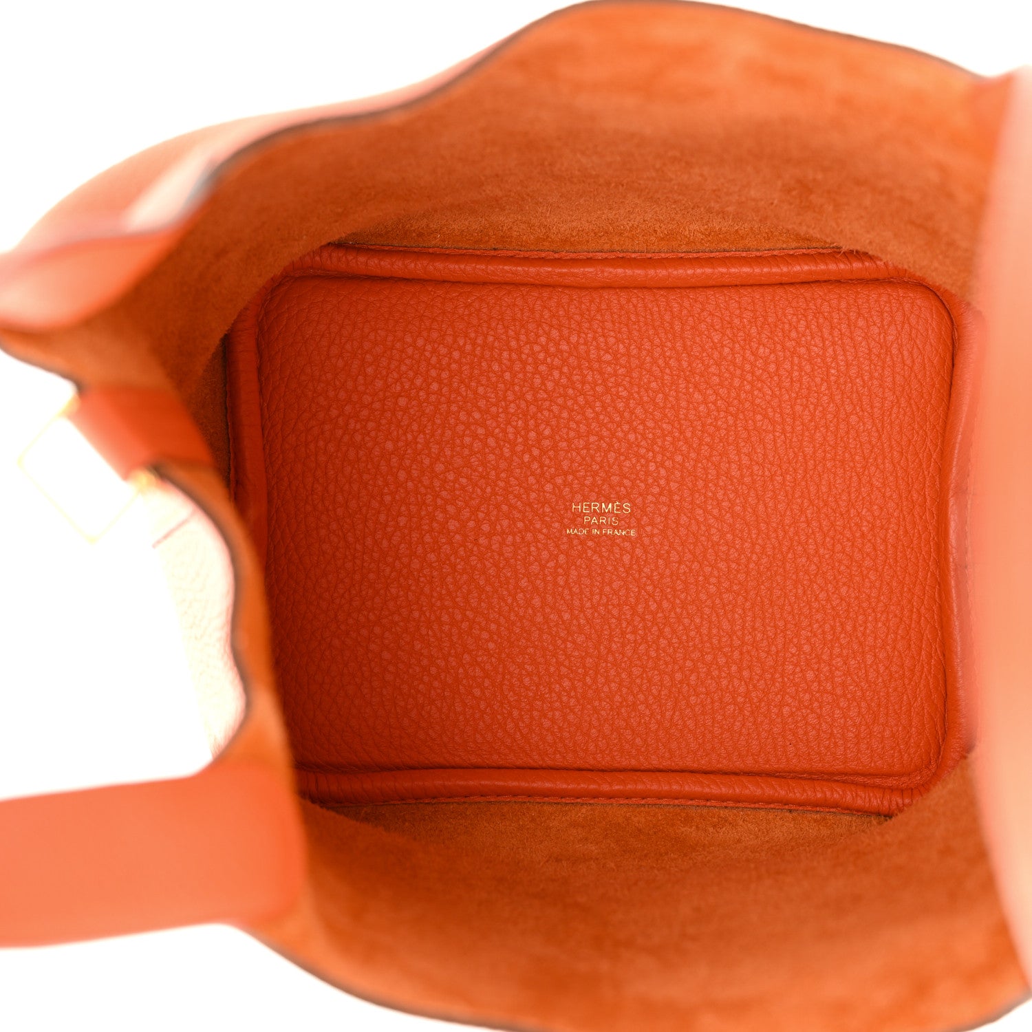 Hermes Taurillon Clemence Picotin Lock 18 PM Orange Poppy 5 of 10
