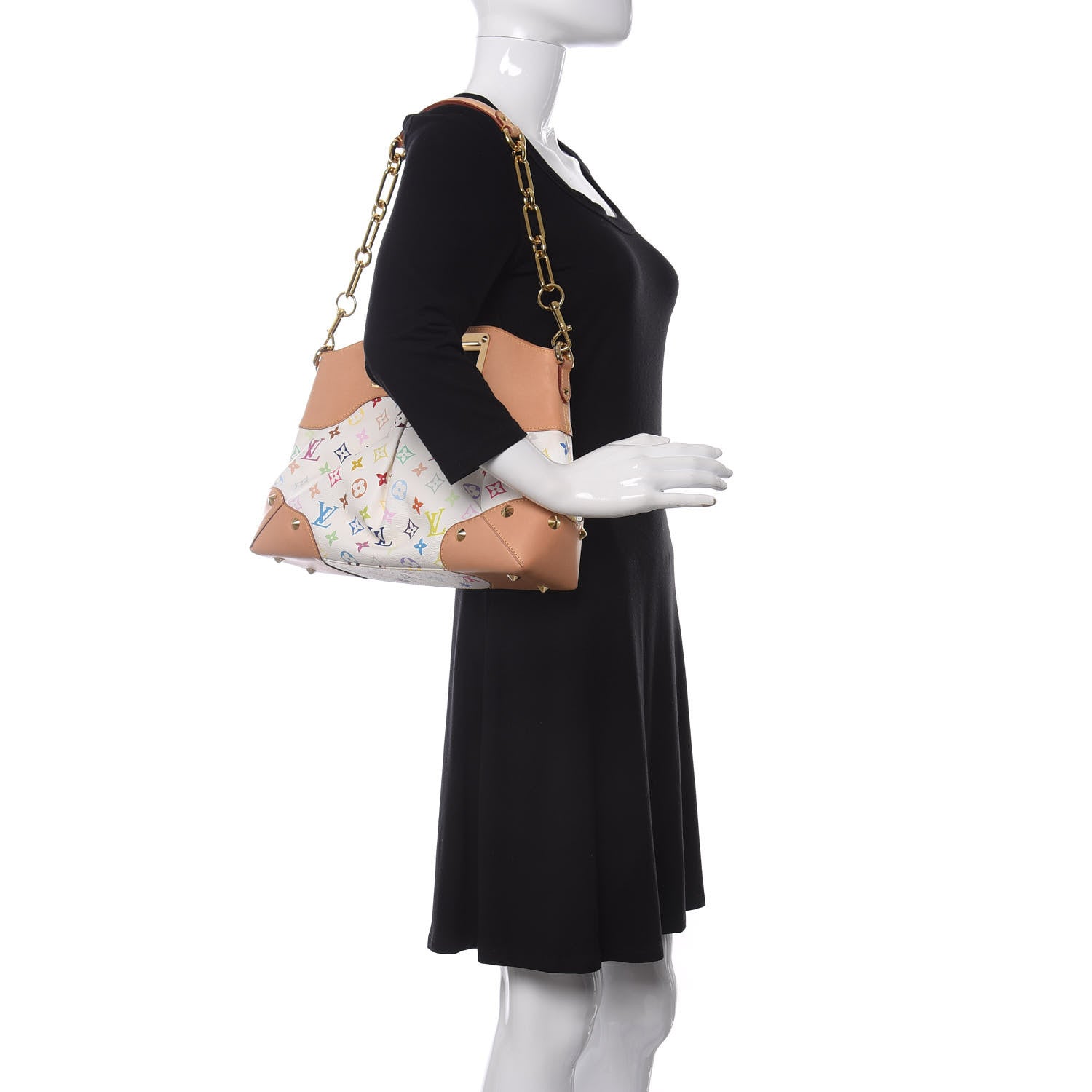 Louis Vuitton Monogram Multicolor Judy MM 2 of 9