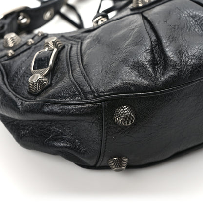 Balenciaga Agneau Arena Small Le Cagole Shoulder Bag Black 11 of 15
