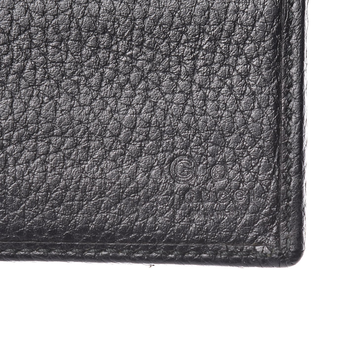 Monogram Mens Bi-Fold Wallet Black