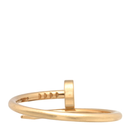 Cartier 18K Yellow Gold Small Juste Un Clou Ring 59 8.75 3 of 5